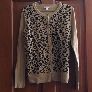 Leopard cardigan